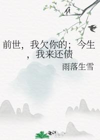 前世，我欠你的；今生，我来还债